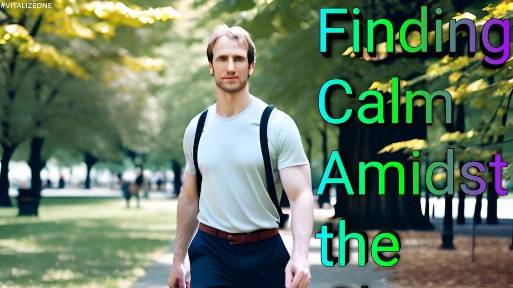 Finding Calm Amidst the Chaos: Strategies for Reducing Stress and Improving Well-being in Business, VitalyTennant.com