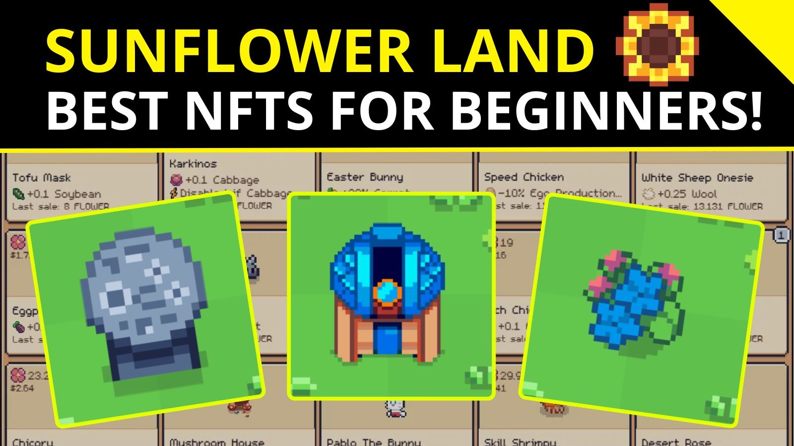 Sunflower Land Best Nfts for begginers