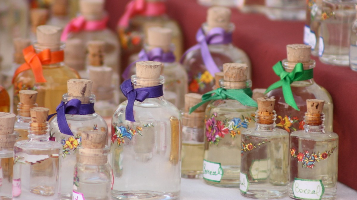 Glass bottles