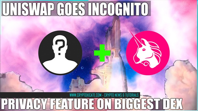pUniswap incognito feature - Private Decentralize Exchange