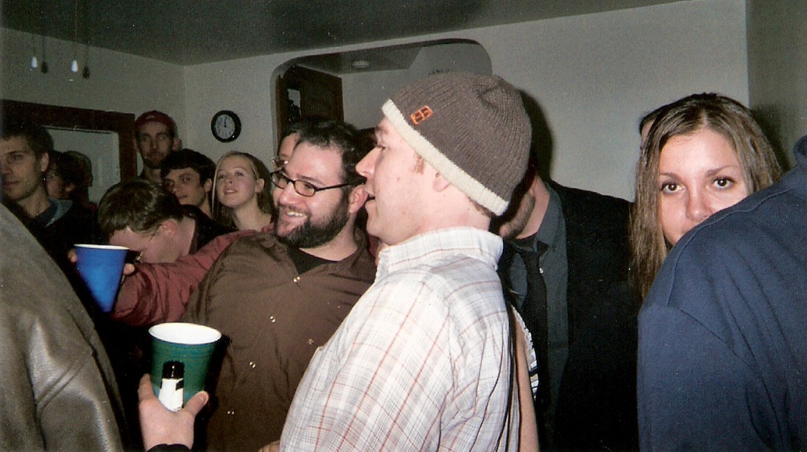 11:59 at a Glass House New Year's party