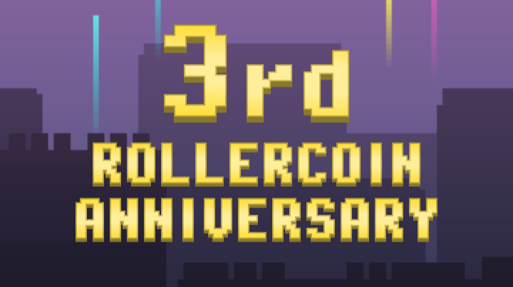 3rd anniversary: rollercoin