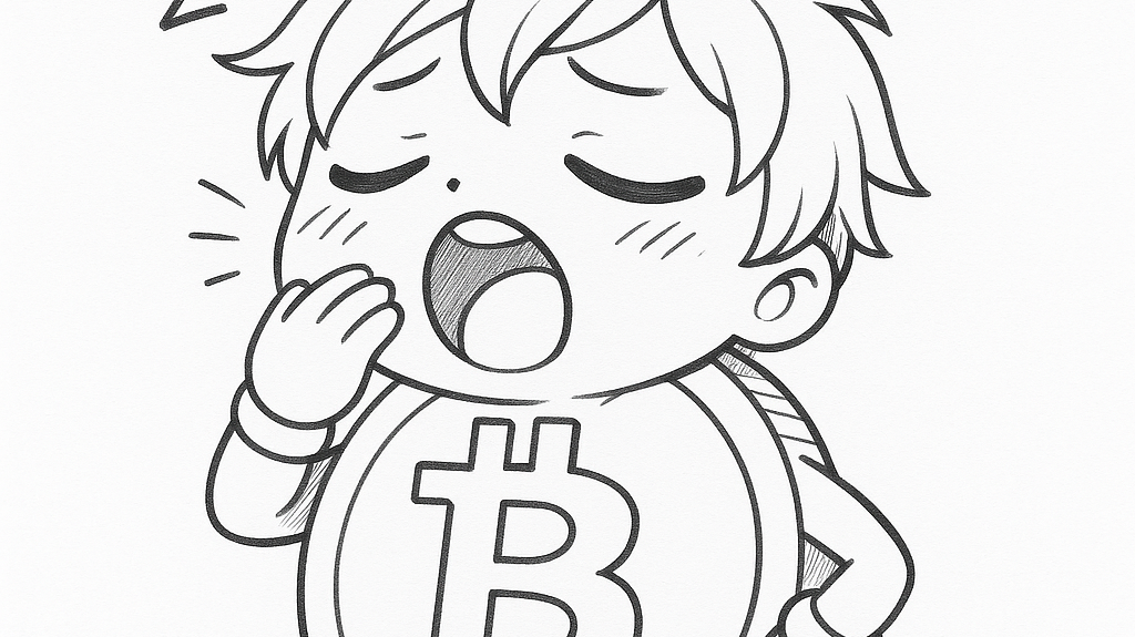 Bitcoin yawning