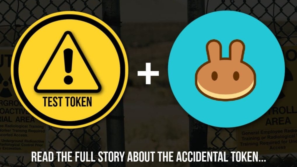 Read the full story about the accidental token - TEST / BNB
