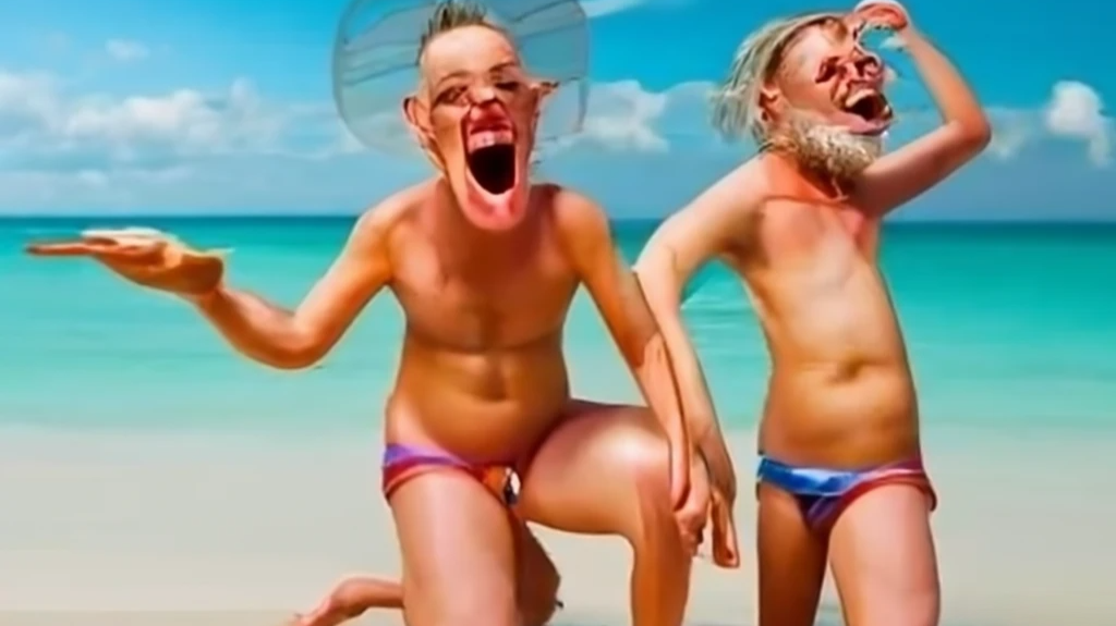 Disturbing Beach Bums by Along Tusk