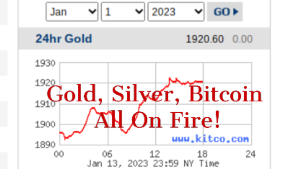Gold, Silver, Bitcoin All on Fire!