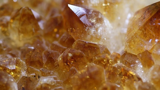 Crytsal Gemstones Magnified