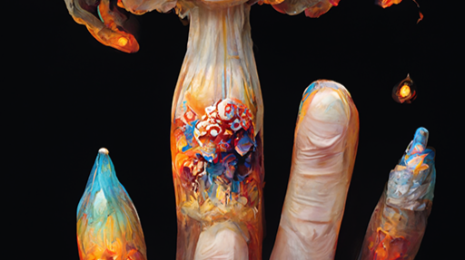 Darling, something is wrong with my nail polish!