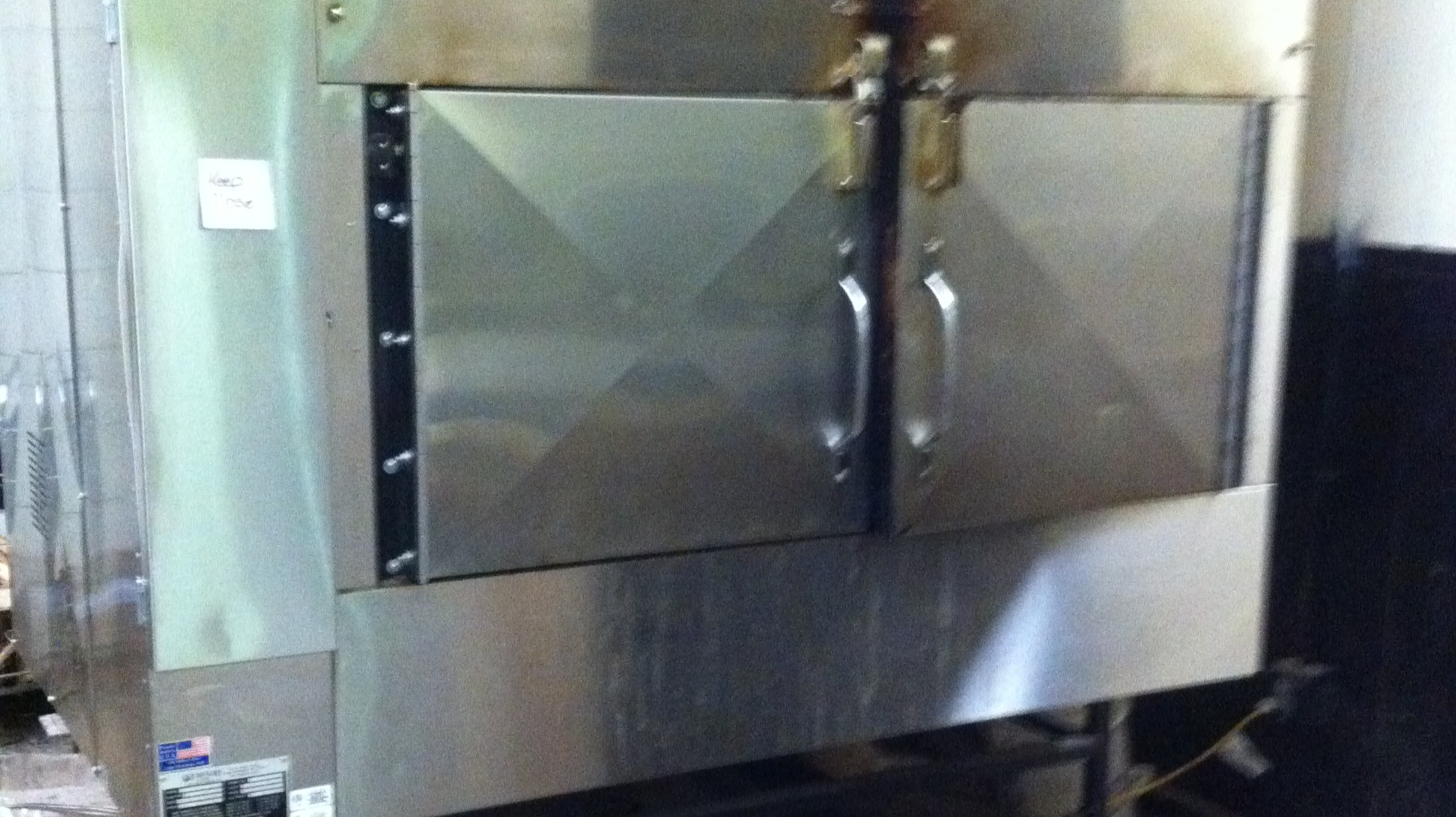 giant spaceship barbecue smoker