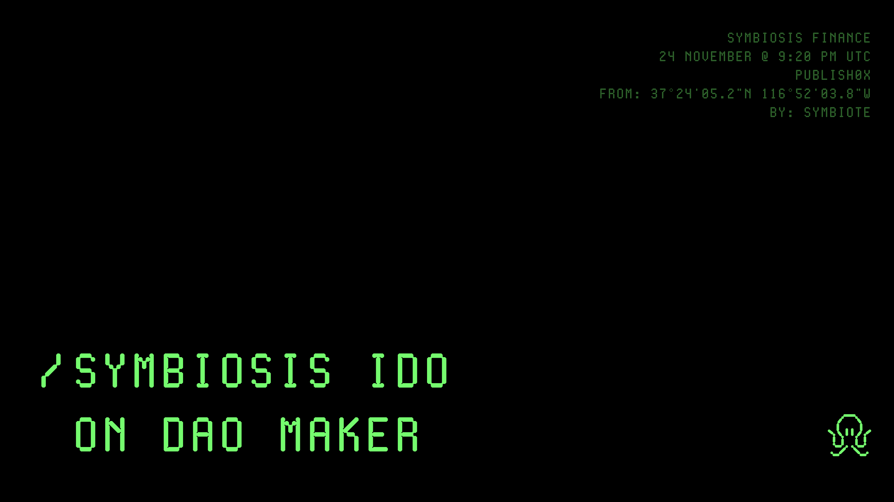 Symbiosis IDO on DAO Maker