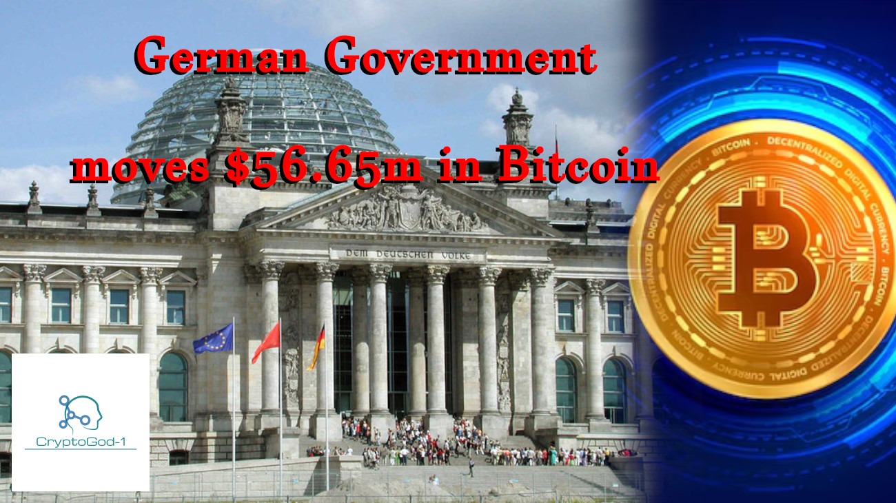 German Government moves $56.65m in Bitcoin