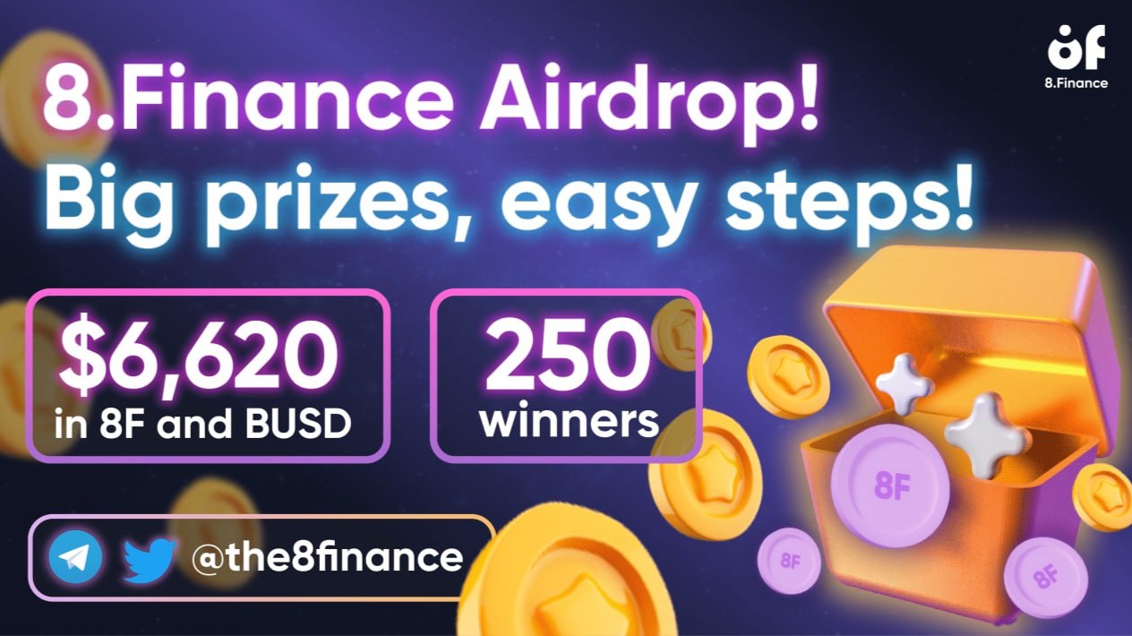 Welcome First 8.Finance MetaFi Platform Airdrop
