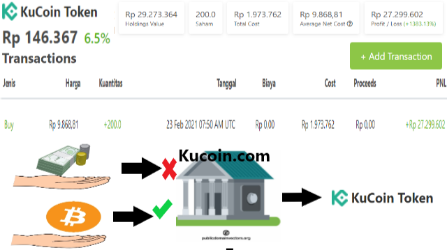 Beli KCS di Kucoin