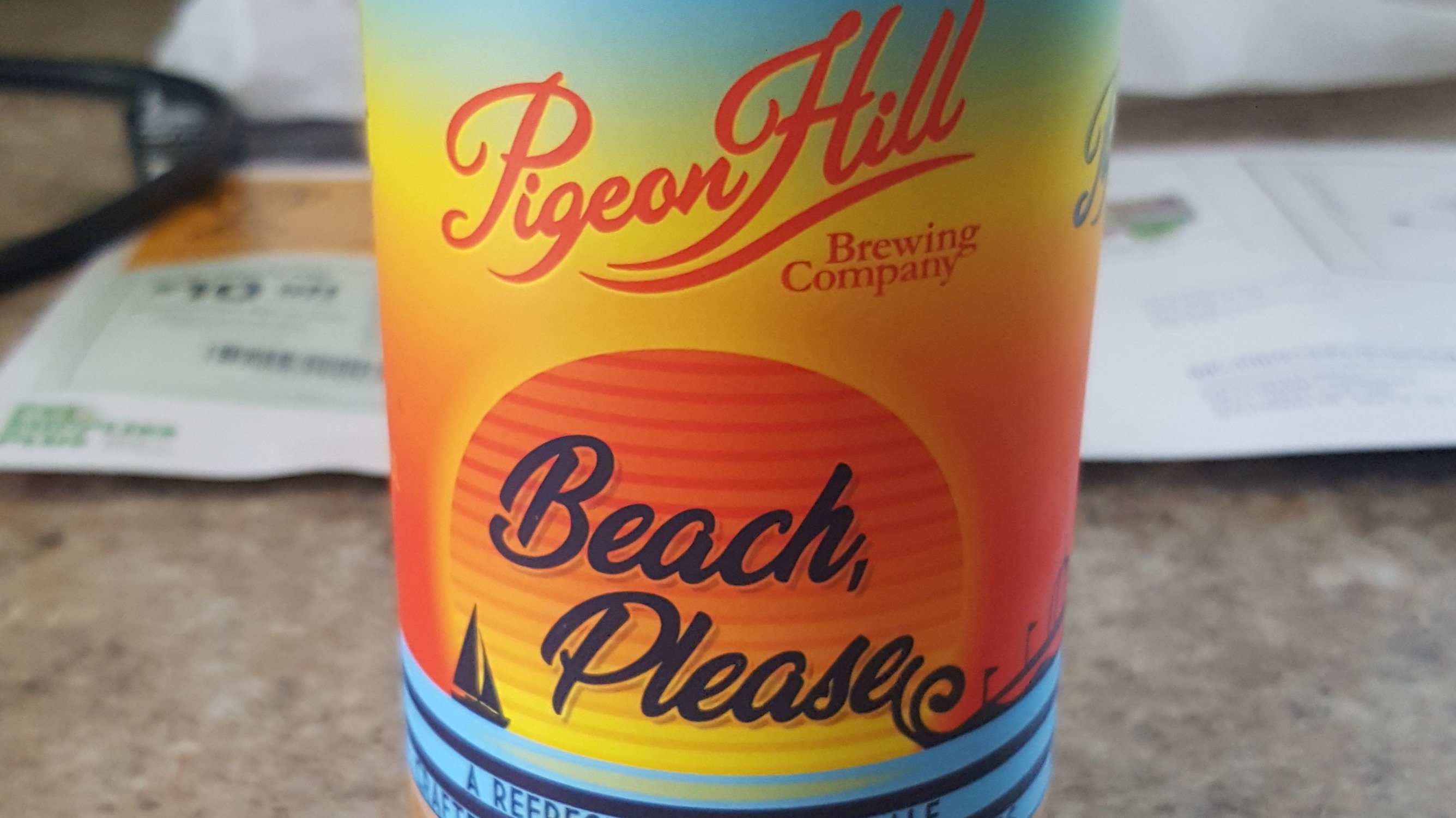 Beach Please Pigeon Hill Brewing Company