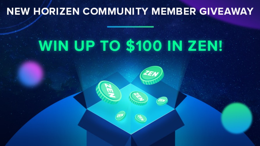 Horizen (ZEN) - WIN UP TO $100 IN ZEN!
