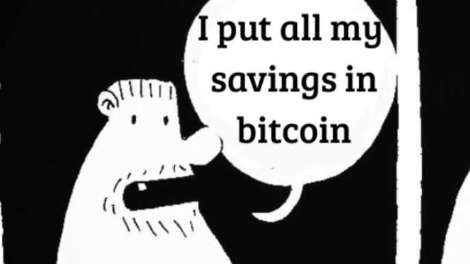 A cartoon character frustrated by having lost his private key.