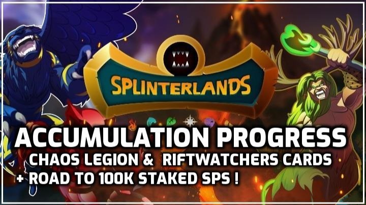 Splinterlands | SPS & Card Accumulation Progress!