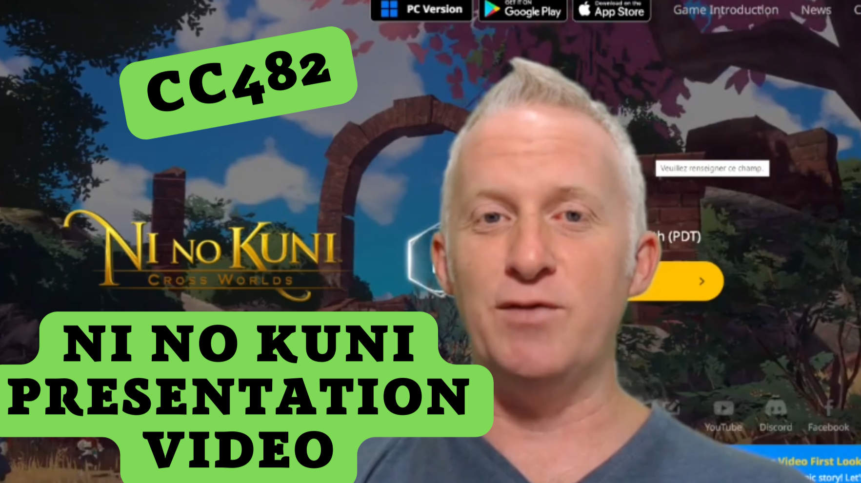 CC482 Ni No Kuni Presentation Video