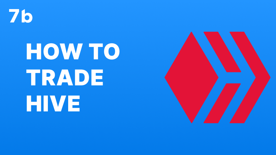 How to trade HIVE