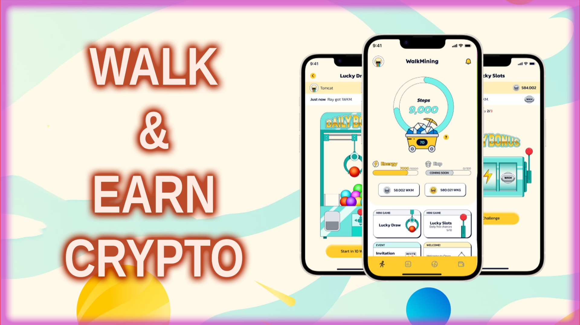 Walk & Earn Free Crypto - Walk Mining Airdrop - Binance Gift Card & XPLA  Token Withdraw