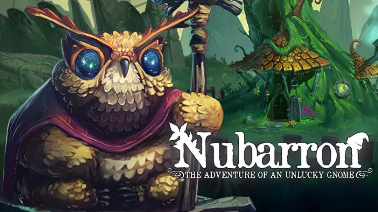 Coverimage of the video game "Nubarron: The adventure of an unlucky gnome"
