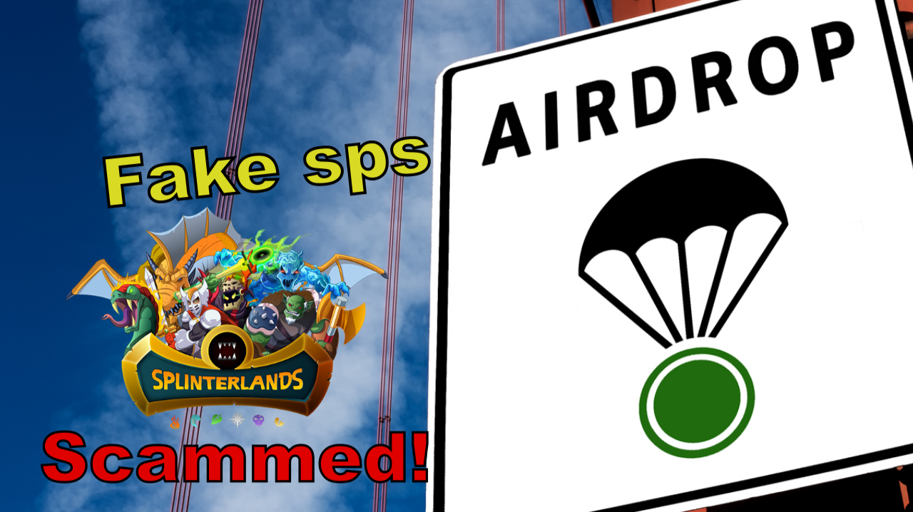 Airdrop scam