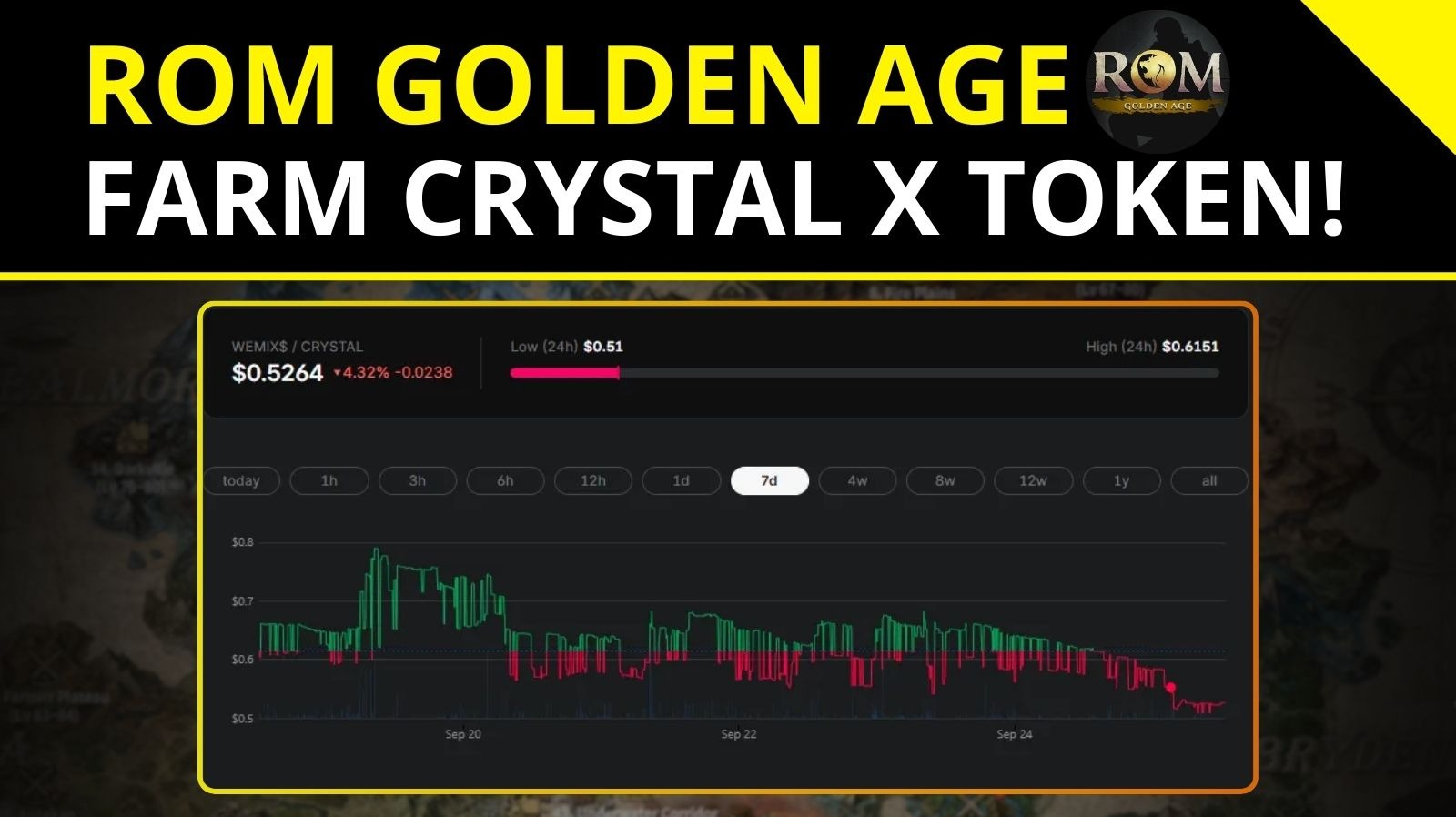 ROM Golden Age Farm de Crystal x Token CRYSTAL