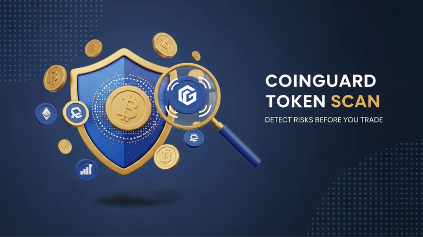 Coinguard Token Scan checking token safety on Binance Smart Chain with AI-powered analysis.