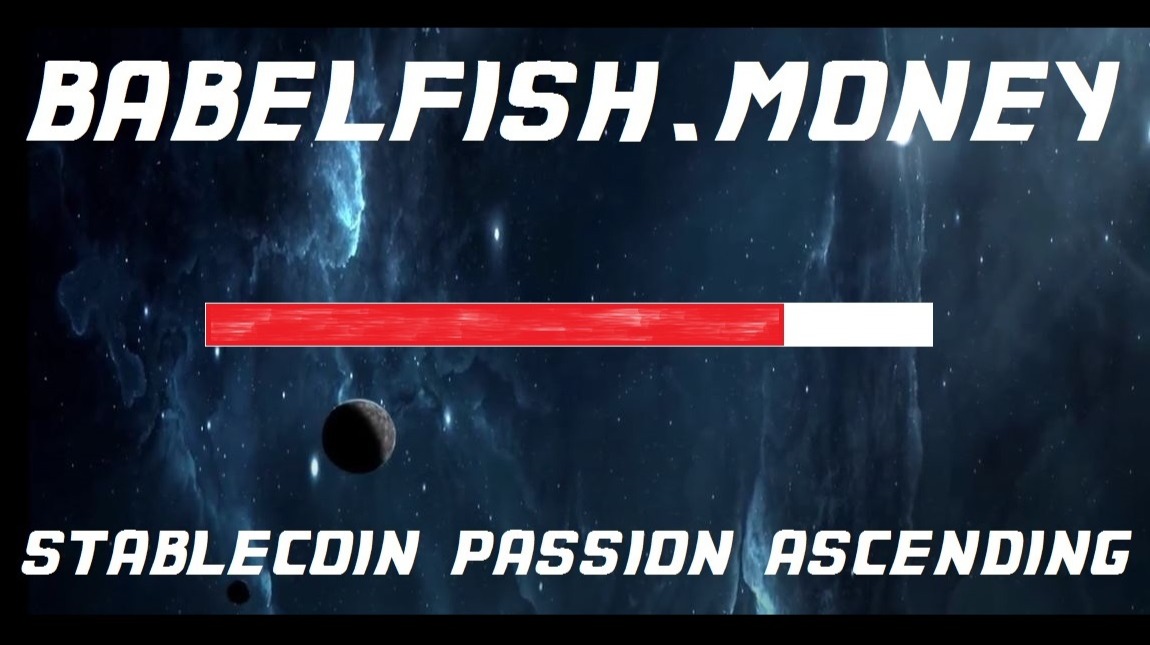 babelfish stablecoin passion ascending space