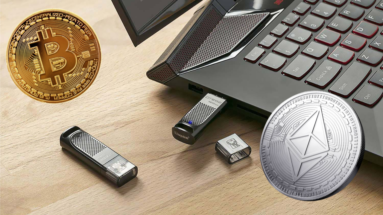 How to turn a USB into a secure crypto wallet