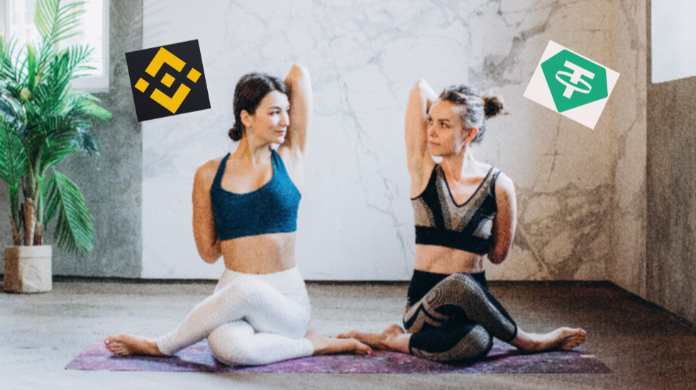 Binance Tether and DoJ