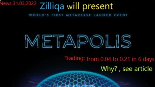 Zilliqa METAPOLIS METAVERS