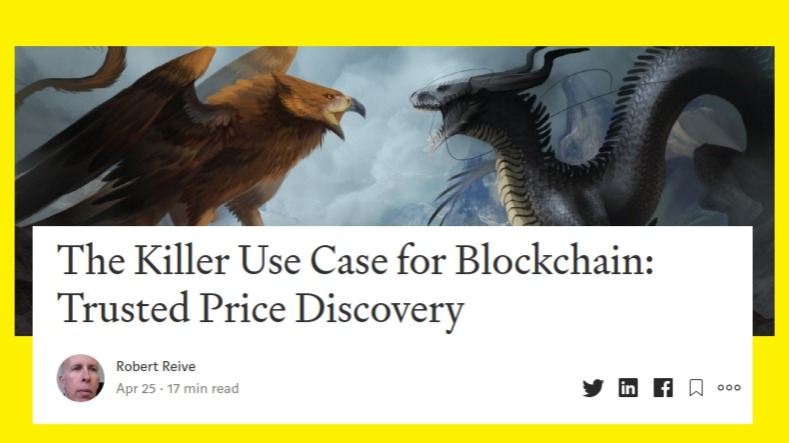 R2 Medium Article on Trusted Price Discovery Early thoughts