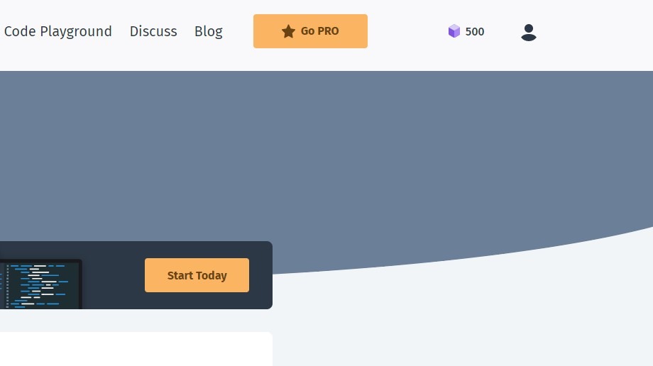 Snippet of Sololearn bit UI, taken by Author