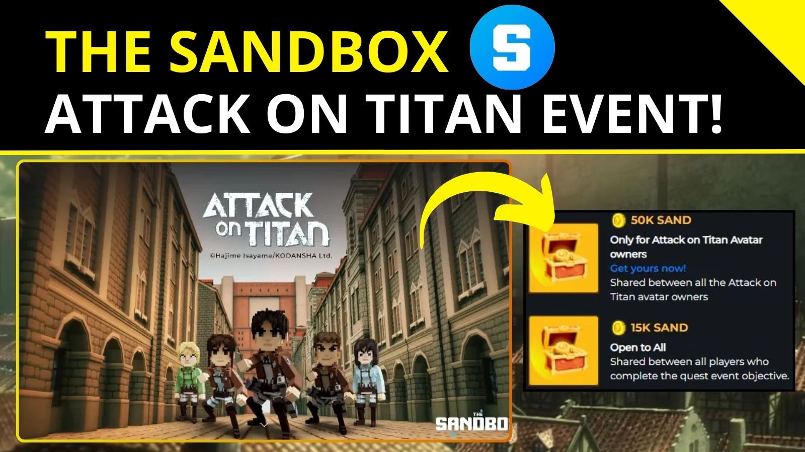 The Sandbox - Attack on Titan