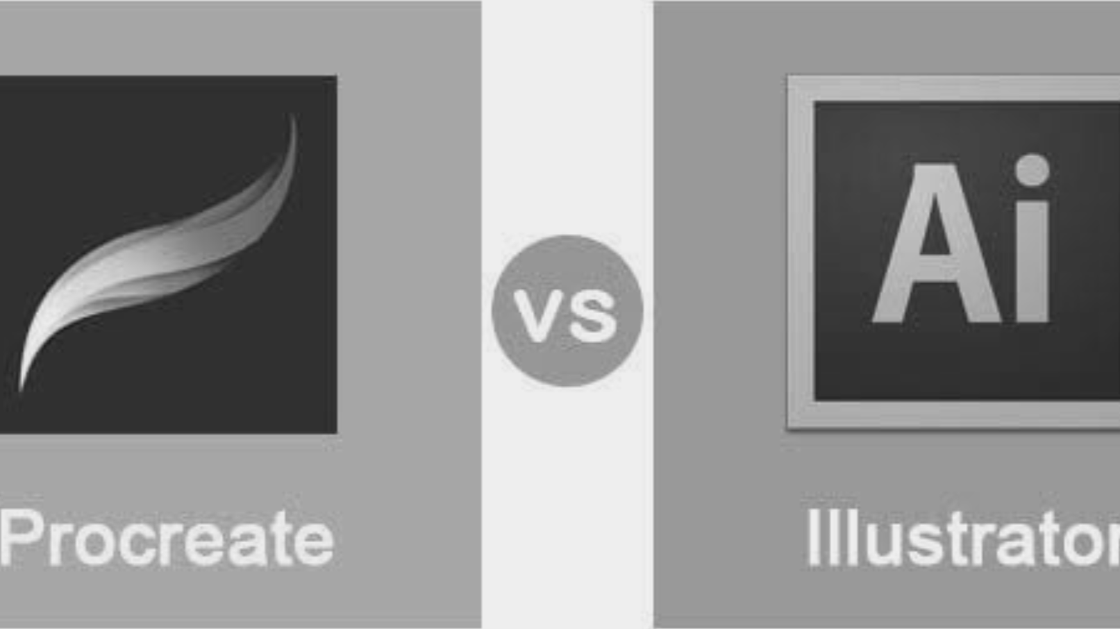 Procreate VS Illustrator Design tools grudge match