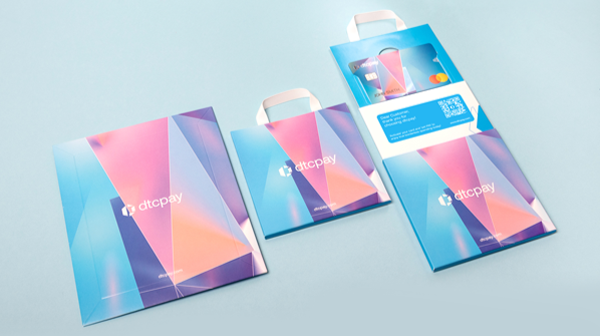 dtcpay's global payment card eco-friendly packaging