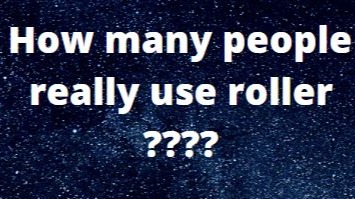 How many people really use rollercoin