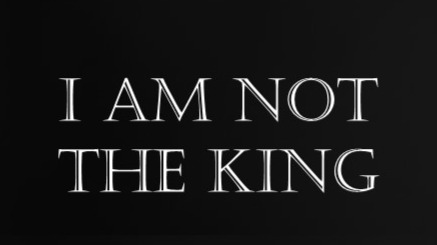 I Am Not the King book launch