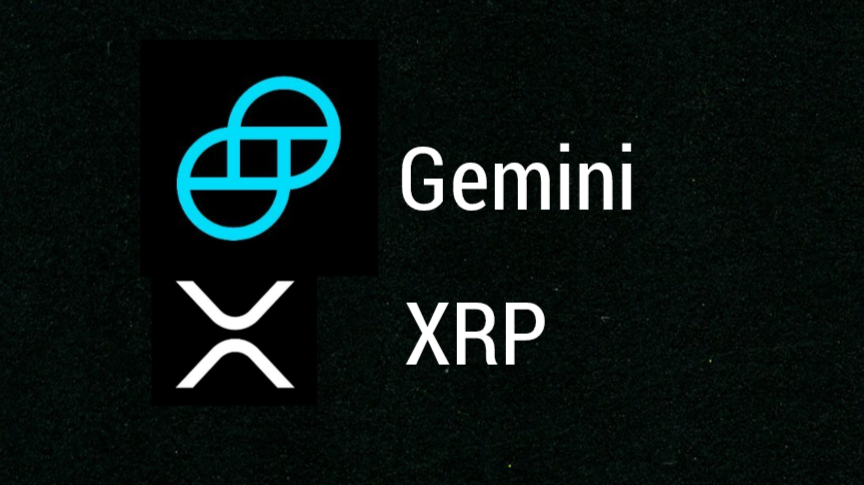Made in app using Gemini and XRP logos