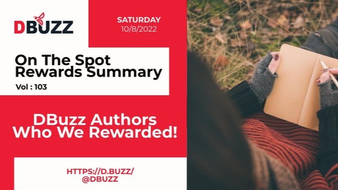 On The Spot Reward Summary, Week 103
