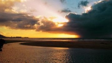 Beach sunset