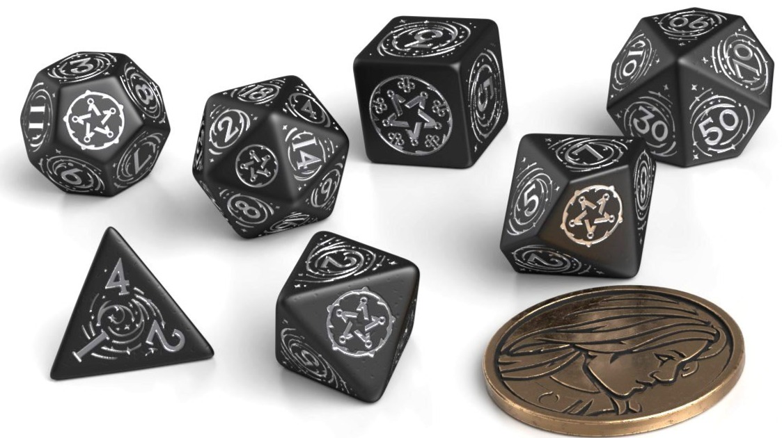 Dungeon and Dragons dices