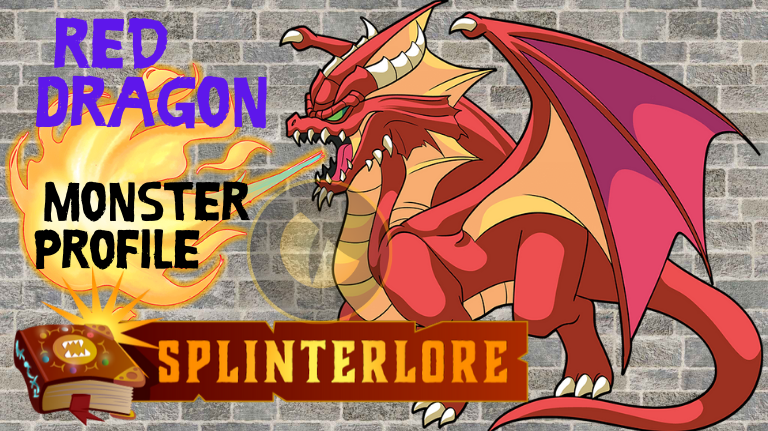 Splinterlands Legendary Card Profile Red Dragon