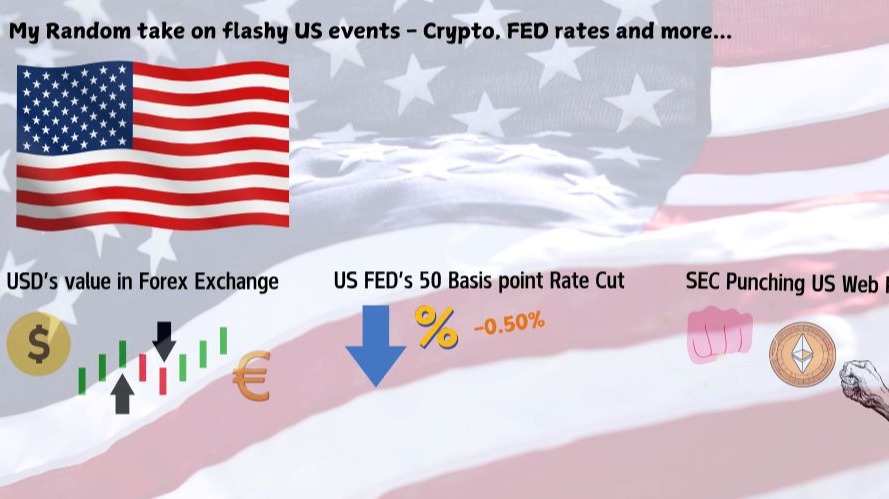 Interesting US events forming news - rate cuts, Web3 villain Gary Gensler &amp; USD currency movements...