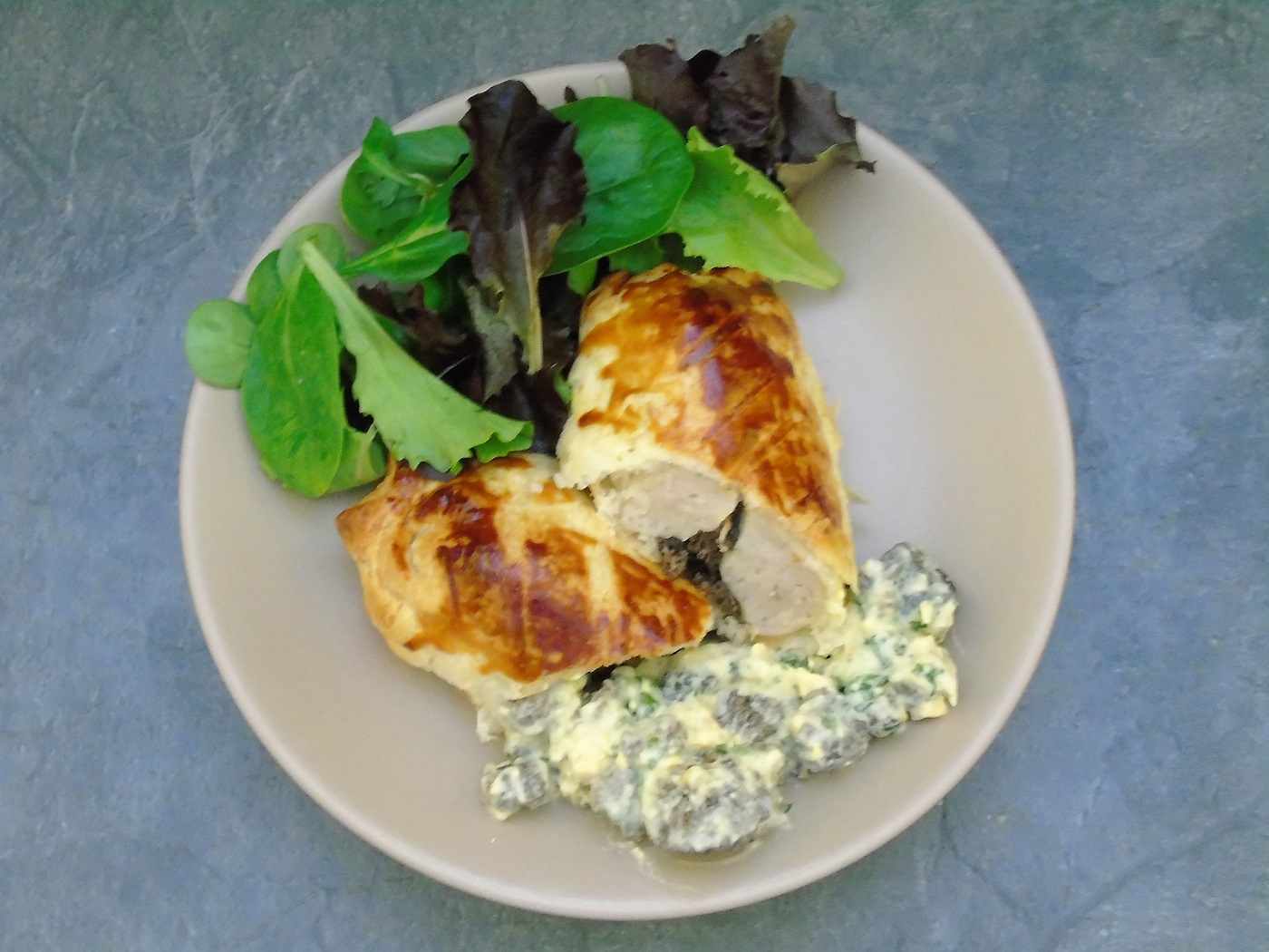 Boudin blanc feuilleté