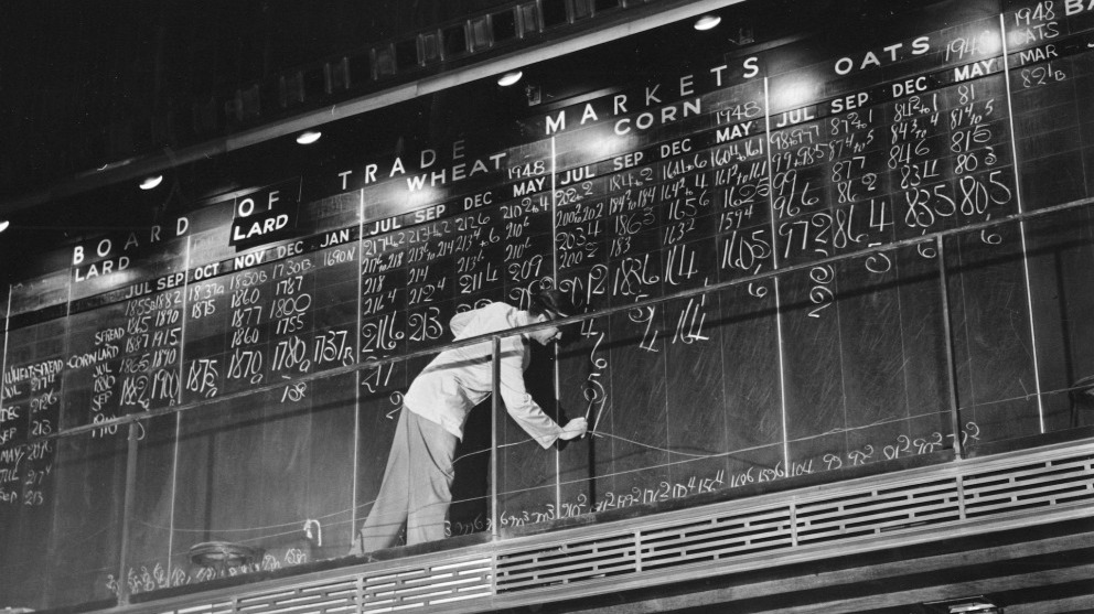 Reminiscences of a Stock Operator - Updating the prices on the black board