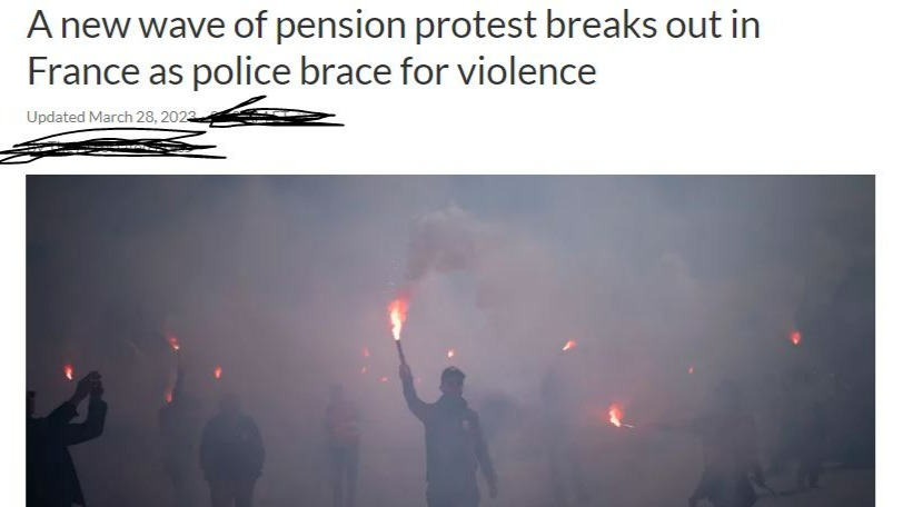 paris protest