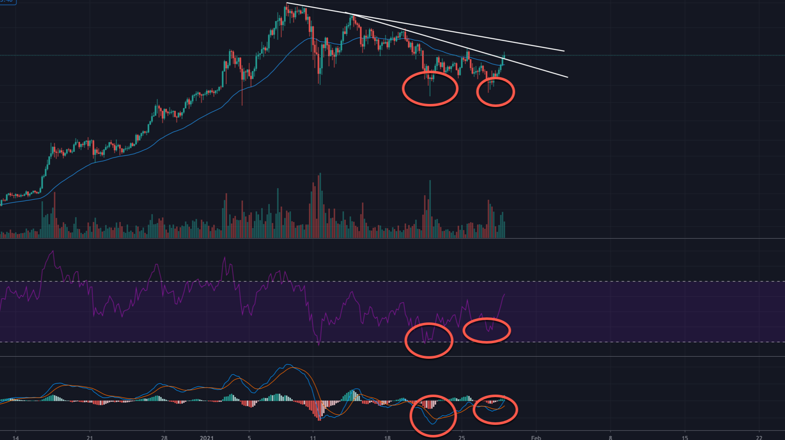 evidence of btc bottom