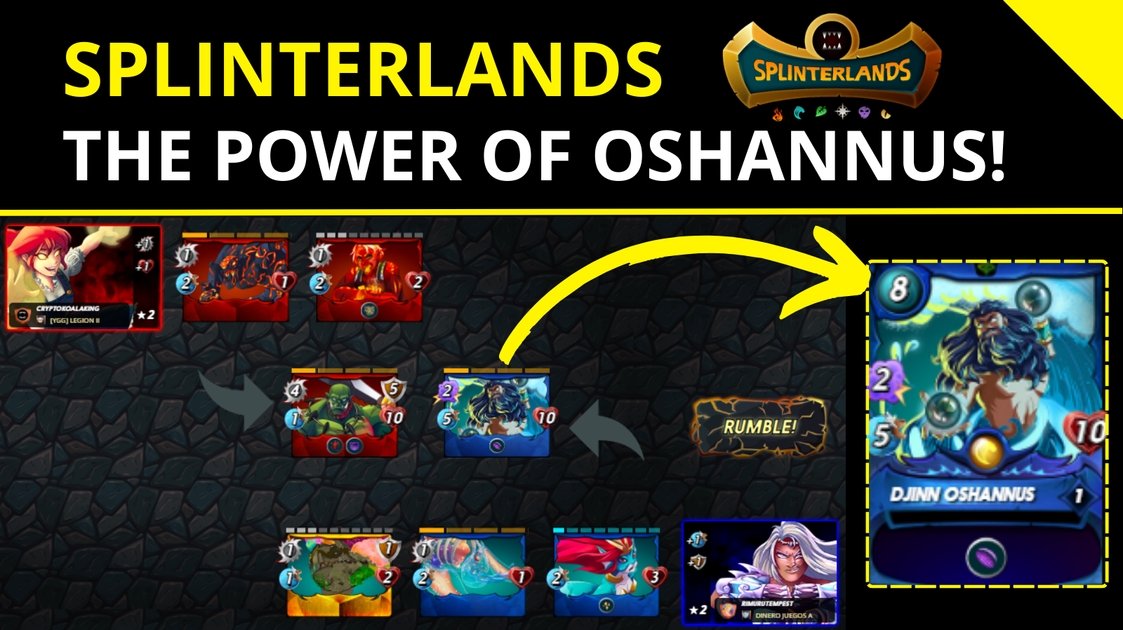 Splinterlands Djinn Oshannus